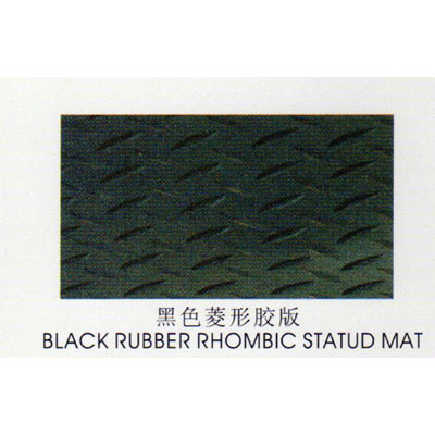 Color Rubber Rhombic Stud Mat